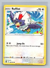 Rufflet Normal Common SWSH12: Silver Tempest SWSH12 Colorless 148/195 Pokemon Ca