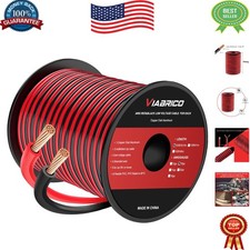 18AWG Copper Clad Aluminum Wire - 100FT Red Black for Efficient Connections