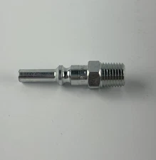 Milton 791 L-Style Air Hose Plug 1/4” MNPT Steel Pack of 10 thumbnail 2