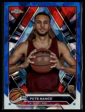 Pete Nance Topps Chrome 2023-24 Sapphire Edition #144 Rookie Cleveland Cavaliers