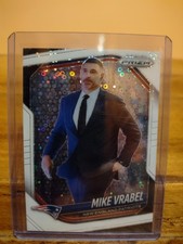 Panini 2025 Prizm Disco Prizm Mike Vrabel #110 New England Patriots