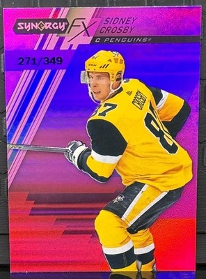 2020-21 Upper Deck Synergy FX-5 Sidney Crosby Synergy FX Purple #271/349