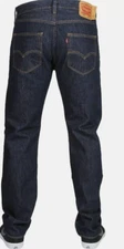 Levis 501 Original Fit Jeans Straight Leg Button Fly 100% Cotton