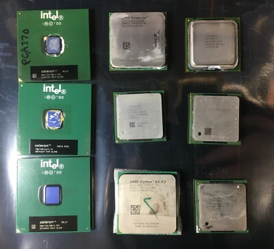 ASSORTED PC PROCESSORS, USED