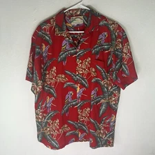 Paradise Found Hawaiian Shirt Men's Tom Selleck Magnum PI Aloha XL