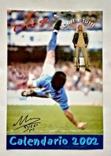 CALENDAR 2002 DIEGO ARMANDO MARADONA NAPLES FOOTBALL FANS COLT X ALL