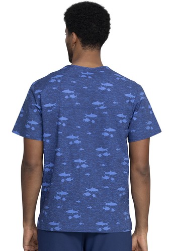 Stay In School Cherokee Scrubs Genuine Mens V Neck Top CK692 STIS - Picture 3 of 5