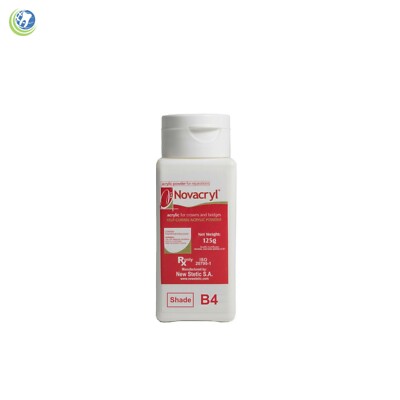 Fast Self Cure Acrylic Resin Powder Polymer Shade B4 Denture Repair 125g