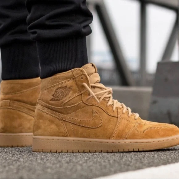 air jordan 1 high wheat