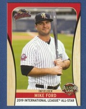 MIKE FORD 2019 Choice RC International League All Star #23 Yankees Card Rookie!. rookie card picture