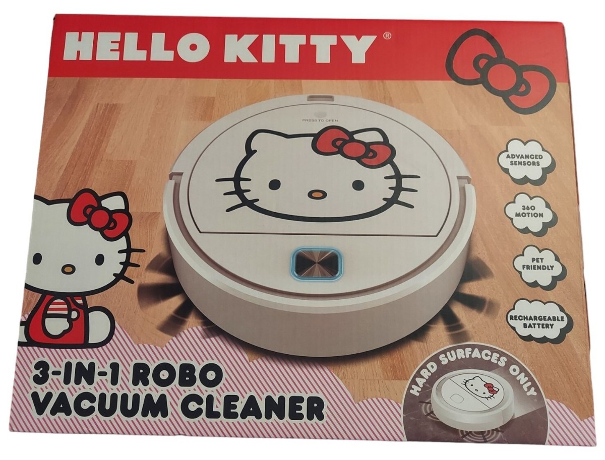 Sanrio Hello Kitty 3-in-1 Robot Vacuum Cleaner WHITE | eBay
