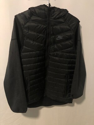 Nike Tech Fleece Aeroloft reversible hooded jacket size S