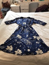 Retro Blue Dress Size M