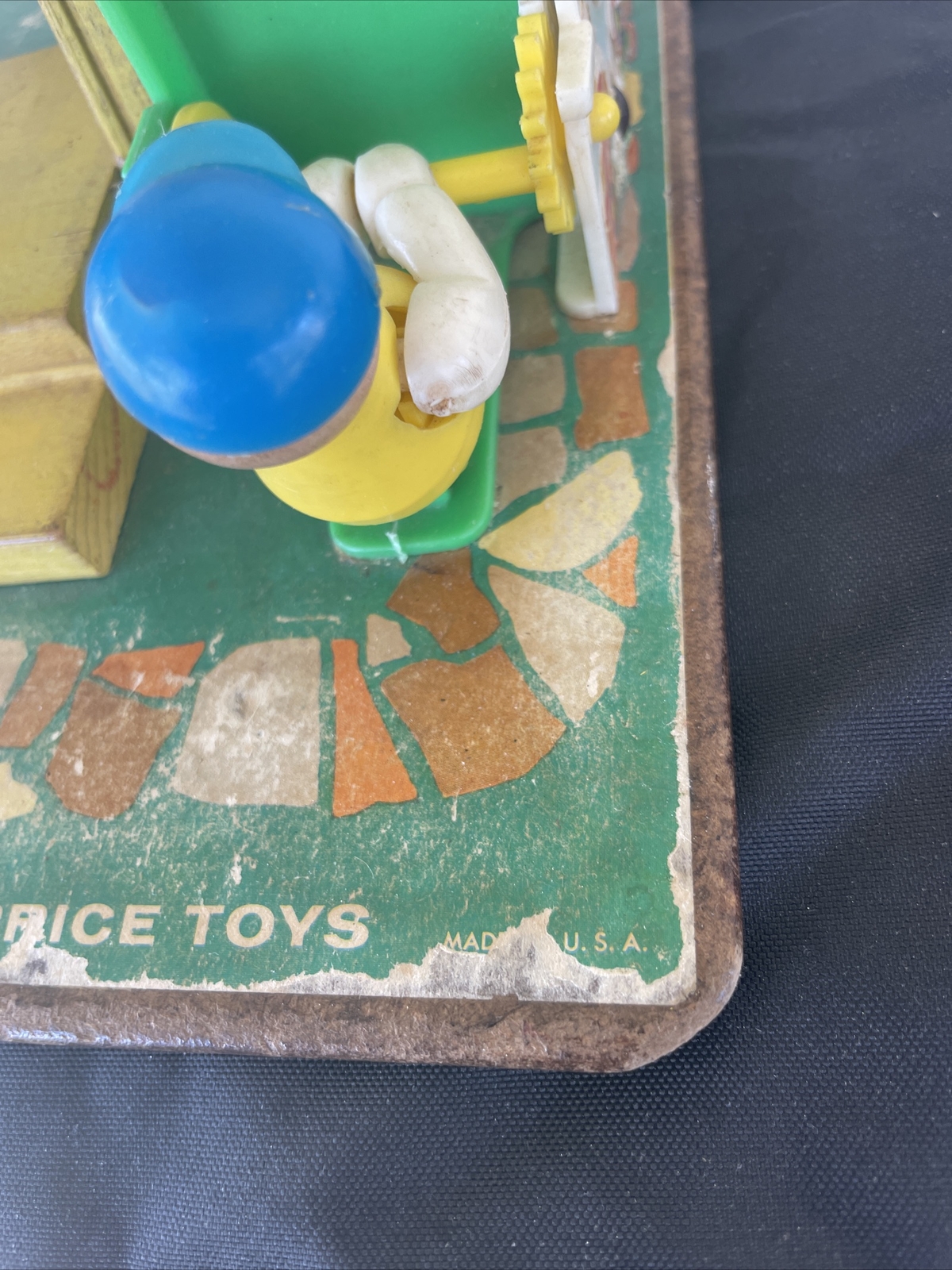 Vintage 1966 Fisher Price Little People Music Box Ferris Wheel 969