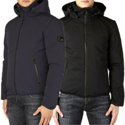 YES ZEE Men's Jacket Neoprene down Jacket Hood J834/MN00