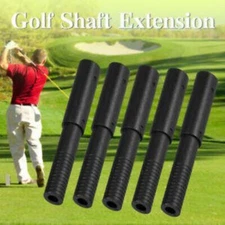 5PCS Golf Club Graphite Shaft Extension Rods-Extend Driver  Hybrid fairway Wood^