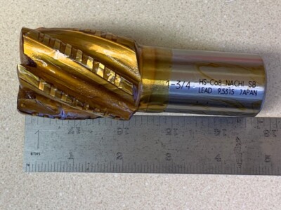 1-3/4'' 6 FL CC COB ROUGHING & FINISHING END MILL 2'' LOC X 4-1/2'' NACHI PKX56-8