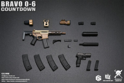 EASY SIMPLE General's Armoury GA1008 Bravo 0-6 Countdown SAS Price