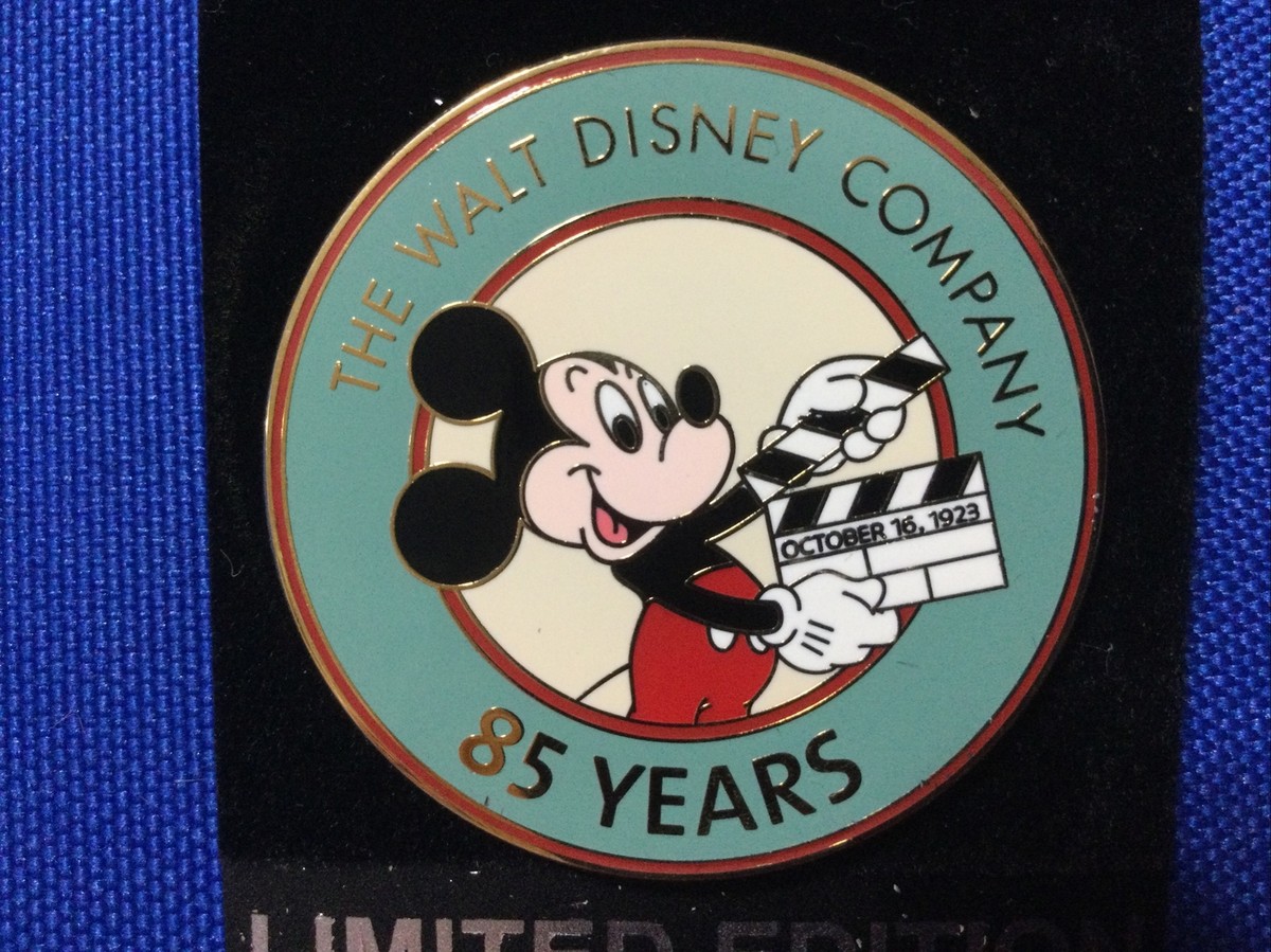 Disney Pin - WDW Cast Exclusive The Walt Disney Company 85 Years