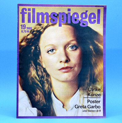 DDR Filmspiegel 19 1985 Greta Garbo Woody Allen Lore Frisch Konrad Wolf Q