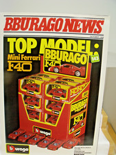 BBURAGO NEWS, 1:24 & 1:43, DIE CAST VEHICLES, 4 PAGE COLOR FLYER, EXC CONDITION