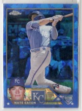 2023 Topps Chrome Sapphire Edition #557 NATE EATON RC Kansas City Royals