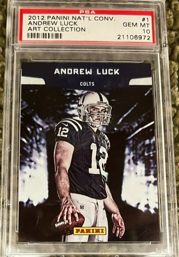 Andrew Luck Panini National Convention Art Collection #1 Base