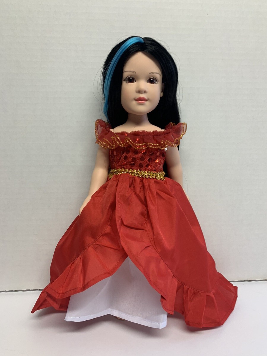 Fits 14” Madame Alexander Kindness Club Doll CLothes Princess Elena Dress  Only