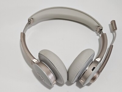 Vonztek Grey Noise Cancelling Mic Wireless Bluetooth On The Ear Headset