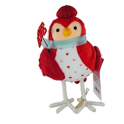 Target Spritz Valentine's Day Aerial Featherly Friends Bird Figure NWT 2023