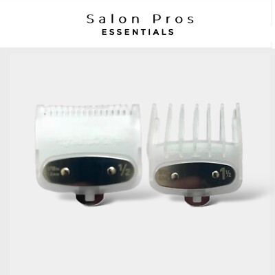 Premium Metall Clip Clipper Guard Set 0,5/1,5 - Wahl Babyliss Gamma + Stylecraft