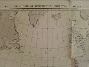 Great Circle Sailing Chart