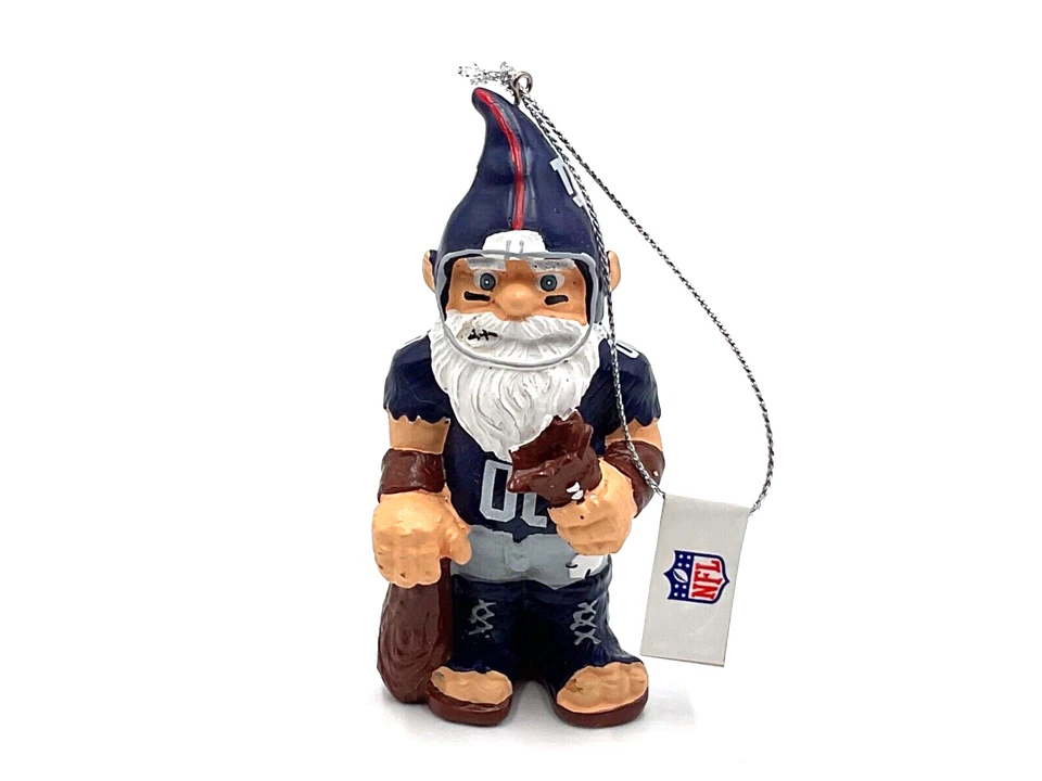 Украшение Forever Collectibles New York Giants NFL Garden Gnome - 3 дюйма T - Изображение 2 из 4