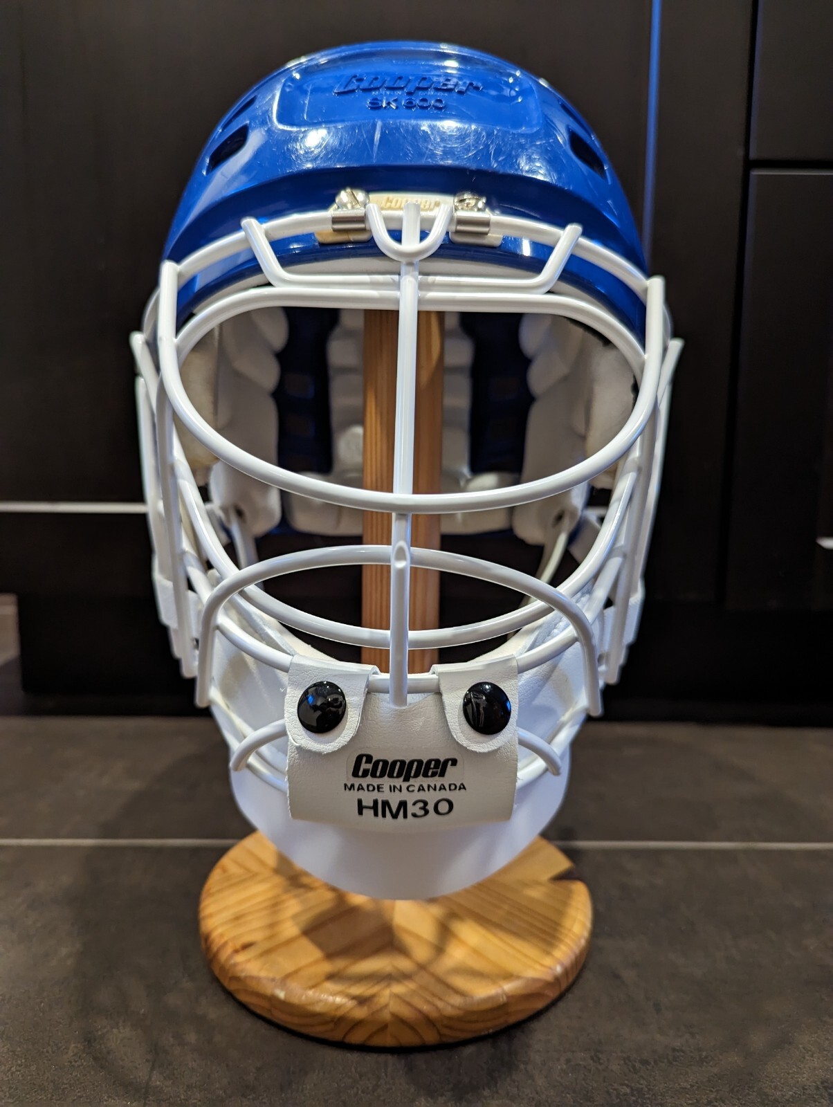 Cooper SK600 HM30 Dangler Goalie Helmet Mask Montreal Canadiens Hayward