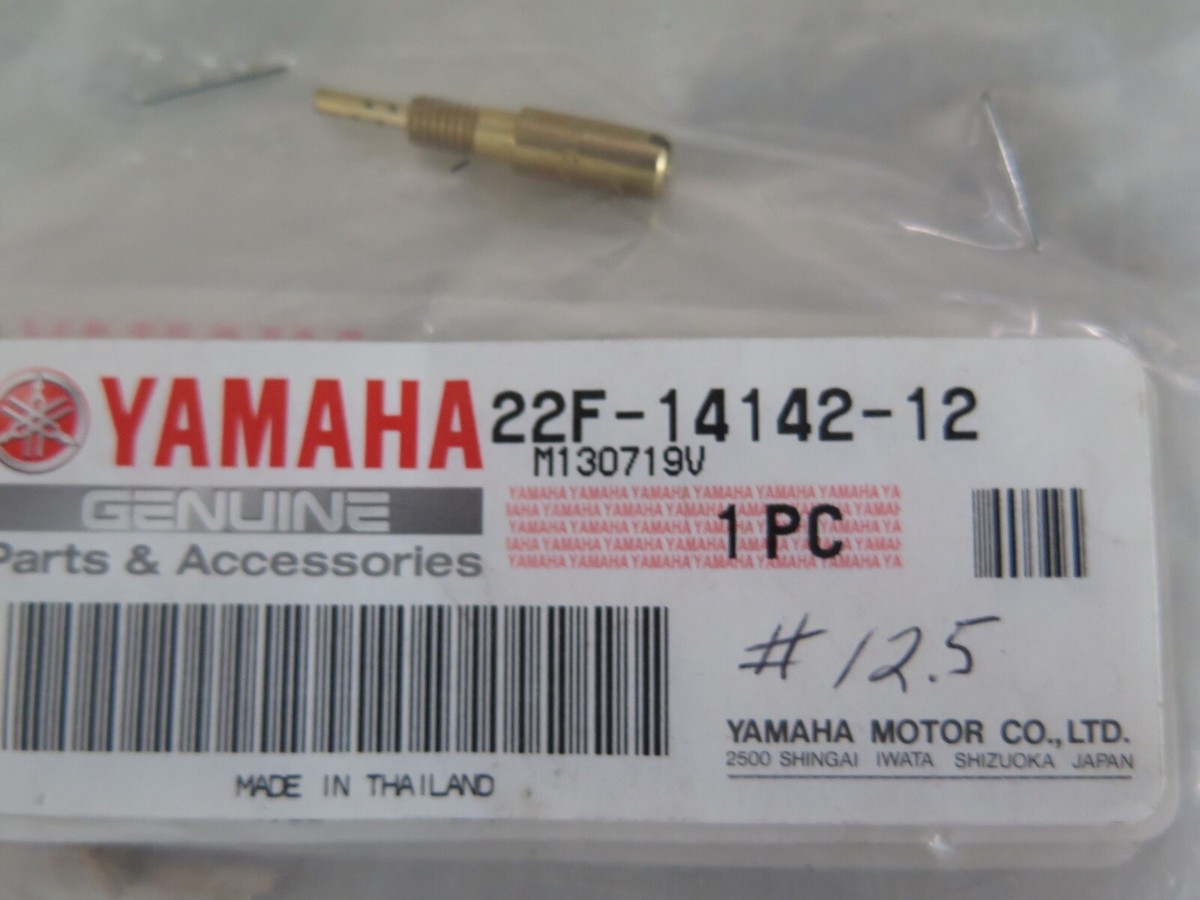 jet pilot キッズ5/3ミリ　140位　みープロフ必見 OEM Yamaha Pilot Jet (#12.5) 22F-14142-12 Lot of 5 Pcs NOS (08D-1