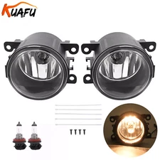 Pair For Ford Explorer 2011-2015 Clear Lens Fog Lights Bumper Lamps 2Pcs New