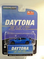 GREENLIGHT - INDIGO BLUE - 2018 DODGE CHARGER DAYTONA 392 - MIJO USA EXCLUSIVES