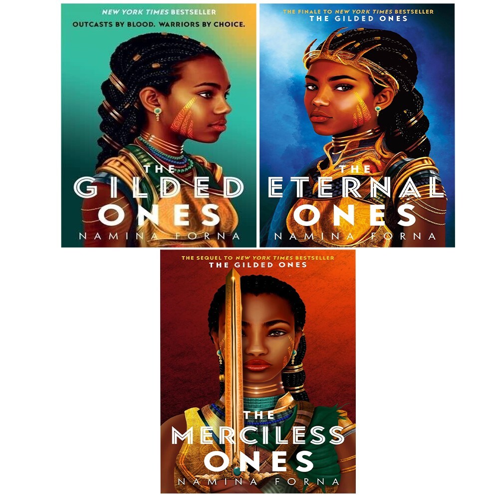 Gilded Ones Series 3 Books Collection Set by Namina Forna Merciless Ones Paperba