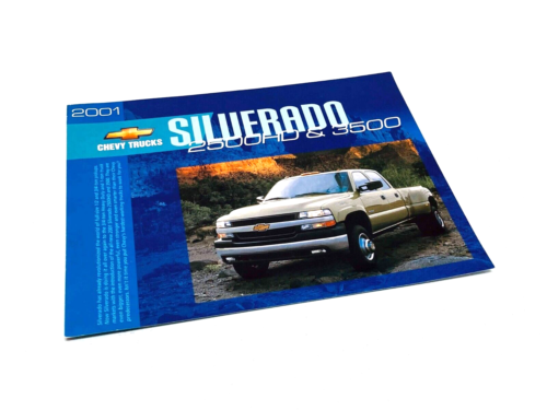 2001 Chevrolet Silverado 2500HD 3500 Information Sheet Brochure - Afbeelding 1 van 1