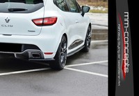 CUP Seitenschweller AnsäTze Schwarz FüR Renault Clio MK4 RS Side Skirts Leisten
