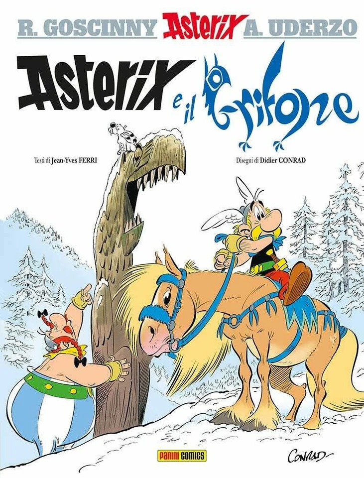 Asterix e il Grifone - Ristampa - Cartonato - Panini Comics - ITALIANO NUOVO