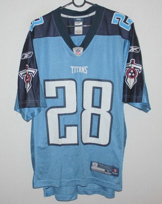 Tennessee Titans NFL shirt jersey #28 Johnson Reebok Size &hellip;
