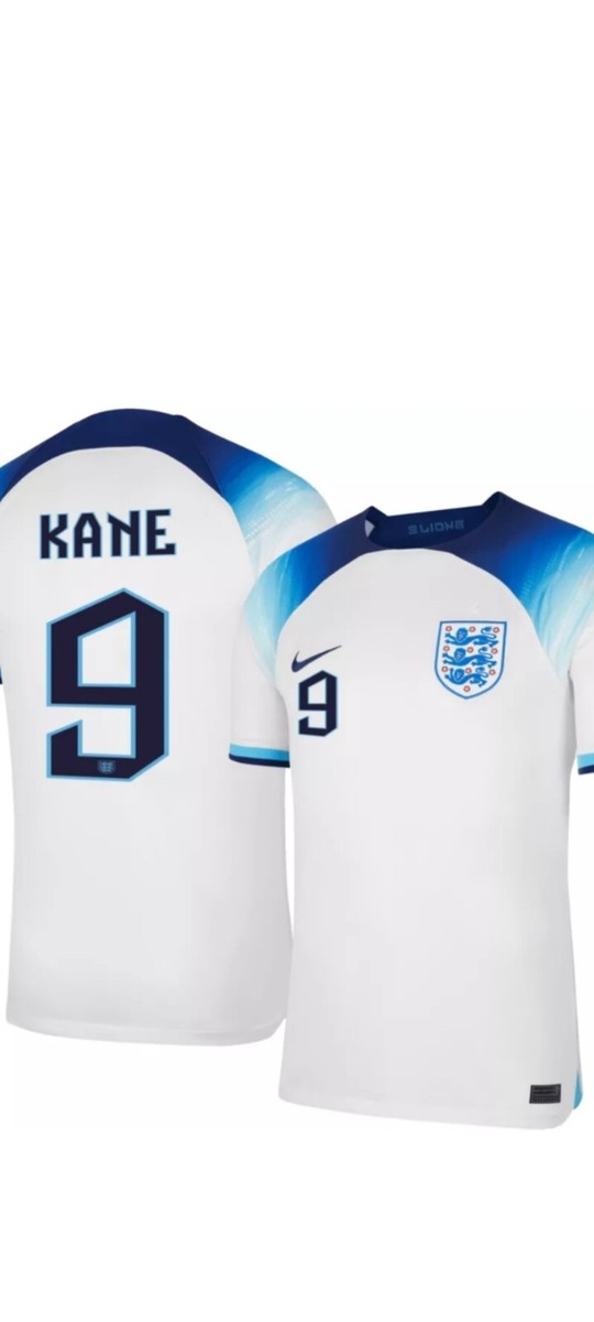 NWT Harry Kane #9 England Soccer Nike Dri Fit Jersey Mens Small | eBay
