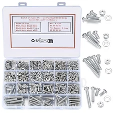 1080 Pcs Screws Bolts and Nuts Assortment Kit, Metric Machine Screws and Nuts...