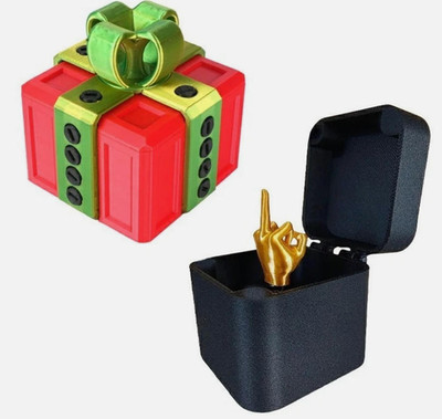 Fkn Box mit Fknfinger nerviges Geschenk Schrauben einzigartiger Geschenkartikel