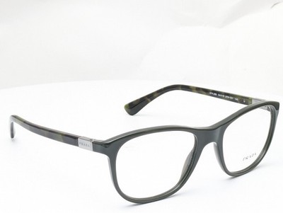 Prada VPR 29S UF8-1O1 Olive Green Tortoise Unisex Eyeglasses Frames 54-19-140