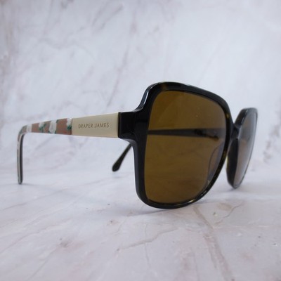 Draper James DJ7029 Tortoise Shell Square Sunglasses Floral  display picture 1