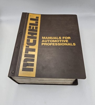 1975-79 Mitchell Emission Control Service & Repair Imported Cars & Trucks 
