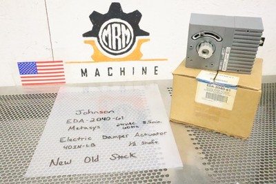 Johnson EDA-2040-61 METASYS Electric Damper Actuator 24VAC 60Hz 5.5Min 1/2 Shaft