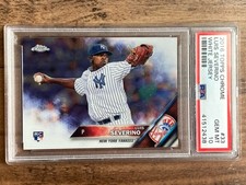 2016 Topps Chrome - Luis Severino #33 Wind Up (RC) PSA 10 New York Yankees